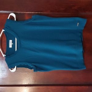 Calvin Klein sweater tank teal